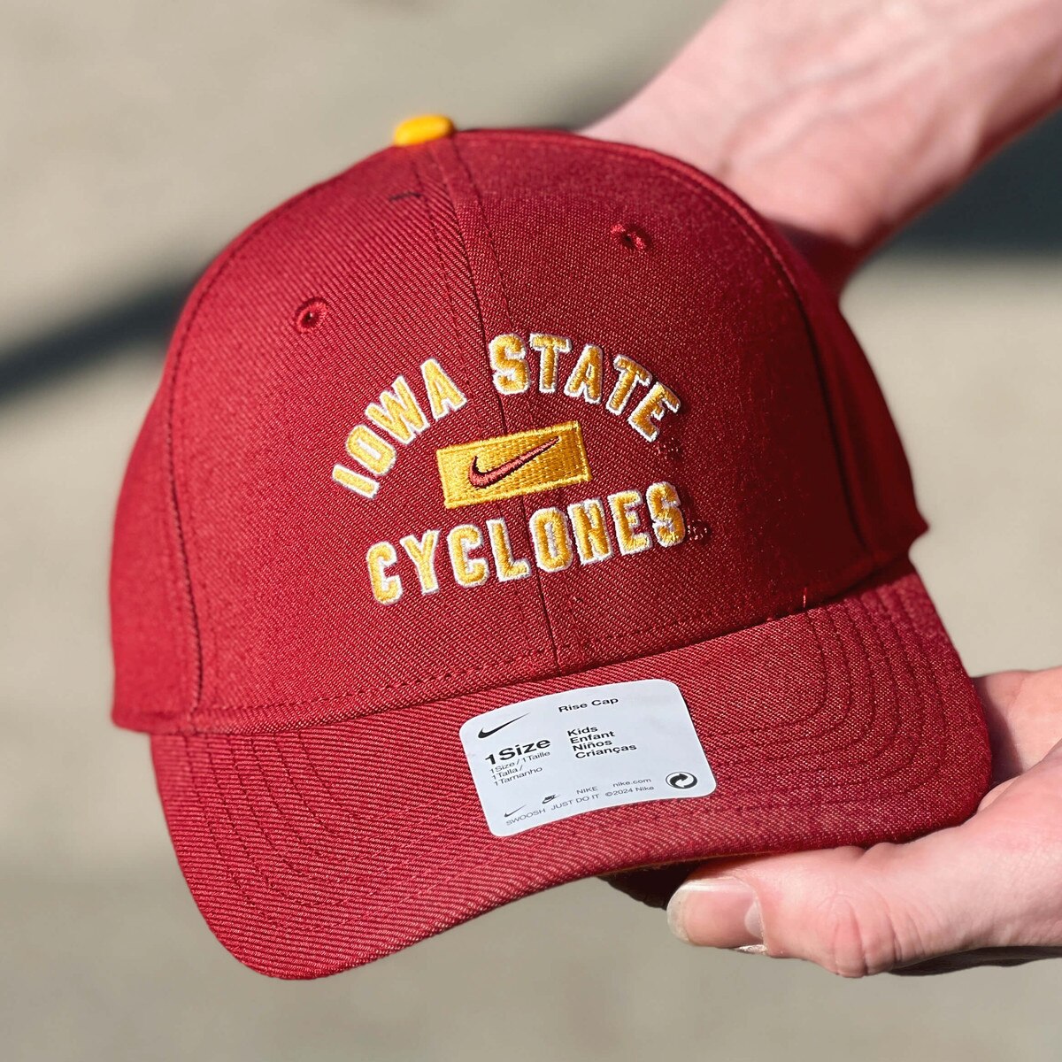 Nike® Youth Iowa State Cyclones Cardinal Flex Hat (was $34.99)